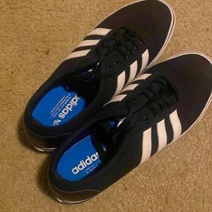 Only wore once reason why they are basically still store new. Adidas